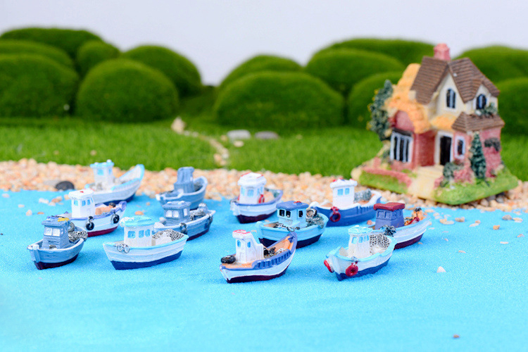 10 Pcs Mediterranean Style Sea - Fishing Boat Trailer review and price