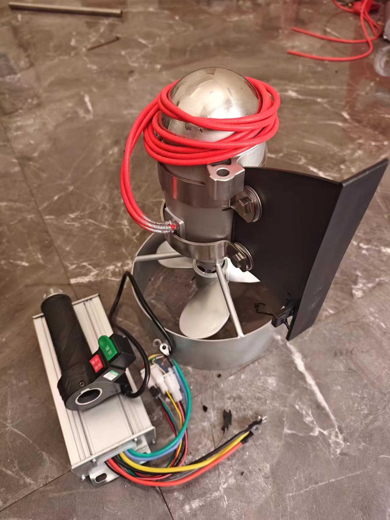 Waterproof Brushless Electric  - Fishing Boat Paddle review and price