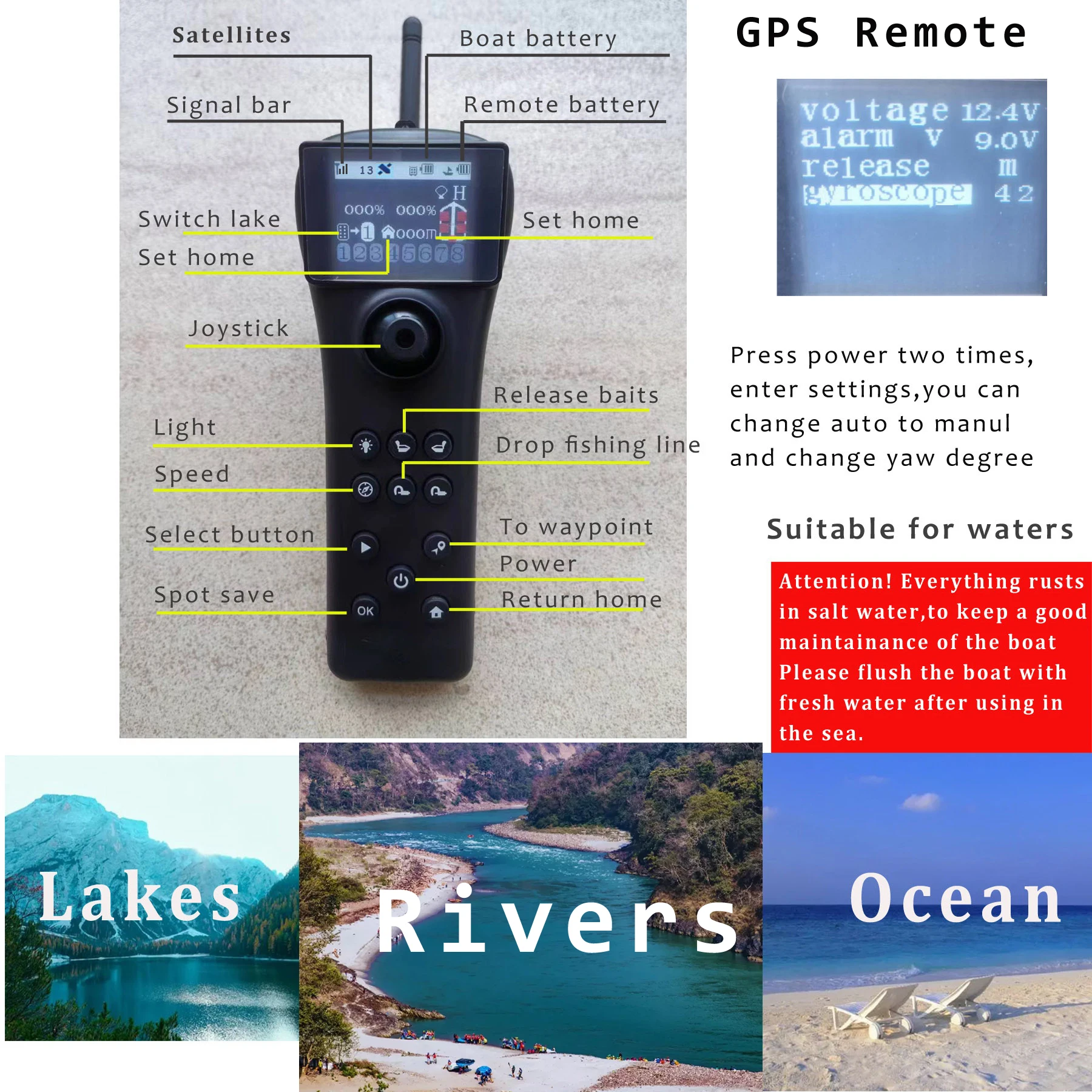 S80 Brushless Motor Super Spee - Fishing Boat Gps review and price